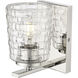 Saben Indoor Wall Sconce Wall Light in Polished Nickel